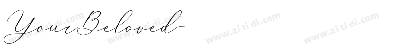YourBeloved字体转换