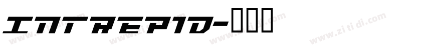 Intrepid字体转换