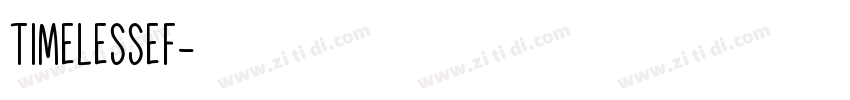 TimelessEF字体转换