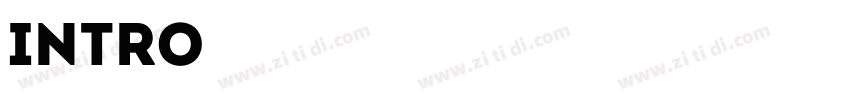 Intro合集字体转换