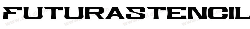 FuturaStencilICG字体转换