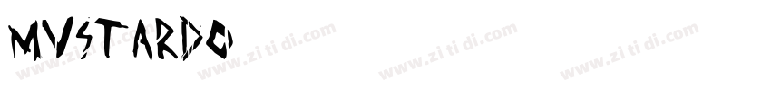 mustardo字体转换