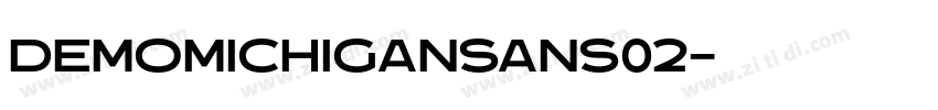 DemoMichiganSans02字体转换
