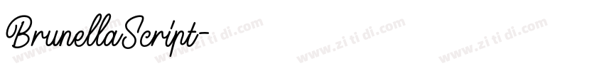 BrunellaScript字体转换