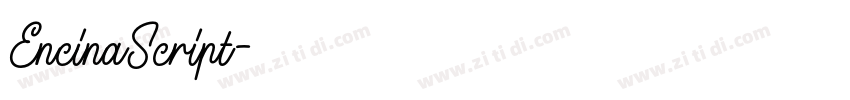 EncinaScript字体转换