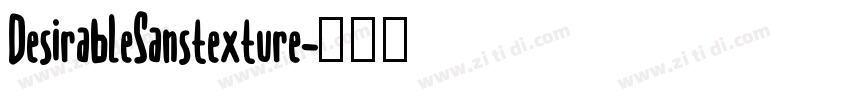 DesirableSanstexture字体转换