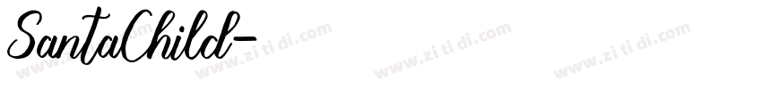 SantaChild字体转换
