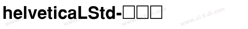 helveticaLStd字体转换