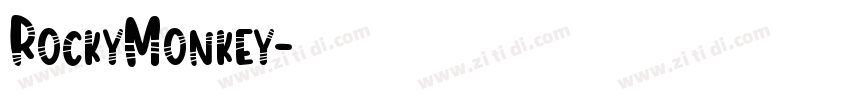 RockyMonkey字体转换