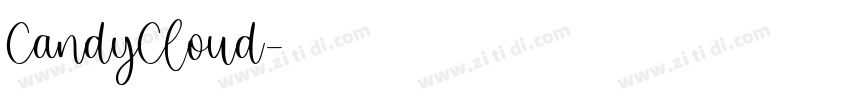 CandyCloud字体转换