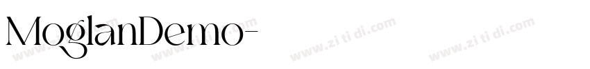 MoglanDemo字体转换
