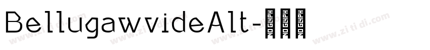 BellugawvideAlt字体转换