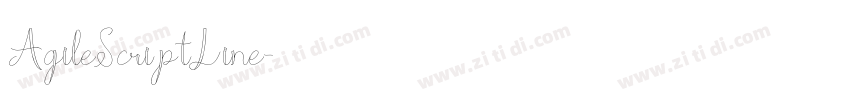 AgileScriptLine字体转换