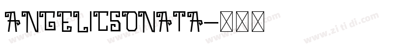 AngelicSonata字体转换