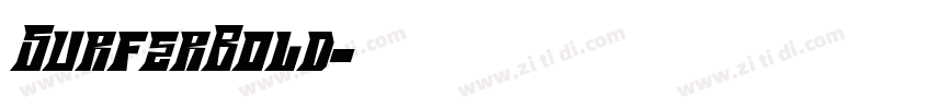 SurferBold字体转换