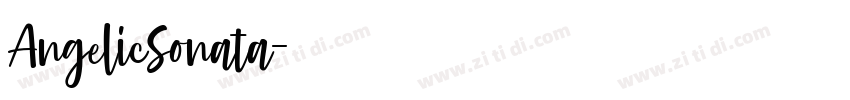 AngelicSonata字体转换