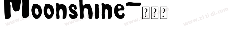 Moonshine字体转换