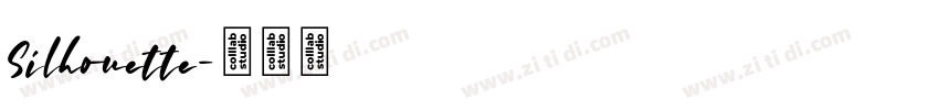Silhouette字体转换