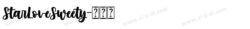 StarLoveSweety字体转换