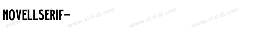 NovellSerif字体转换