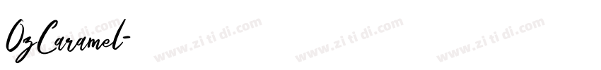 OzCaramel字体转换