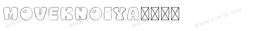 MovekNoiya字体转换