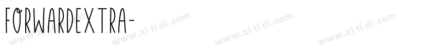 ForwardExtra字体转换