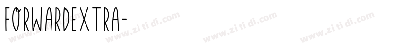 ForwardExtra字体转换
