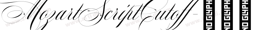 MozartScriptCutoff字体转换