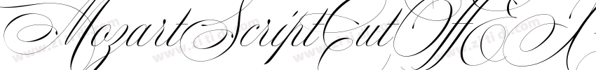 MozartScriptCutOffEX字体转换