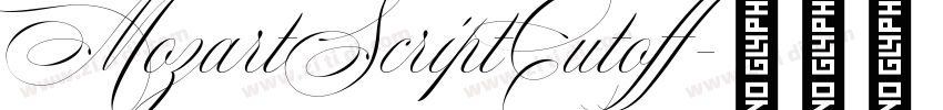 MozartScriptCutoff字体转换