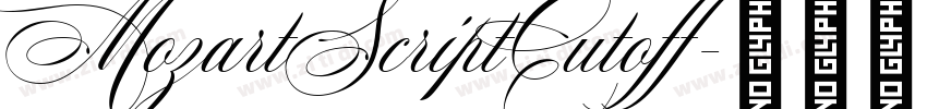 MozartScriptCutoff字体转换