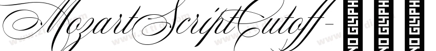 MozartScriptCutoff字体转换