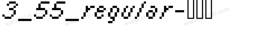 3_55_regular字体转换