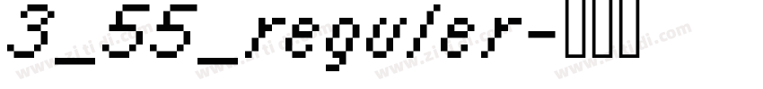 3_55_reguler字体转换