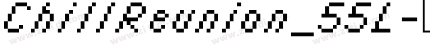 ChillReunion_55L字体转换