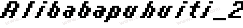 AIibabapuhuiti_2_65_字体转换