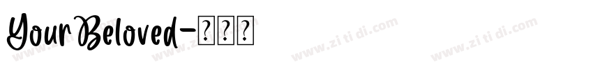 YourBeloved字体转换