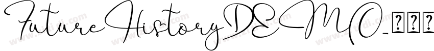 FutureHistoryDEMO字体转换