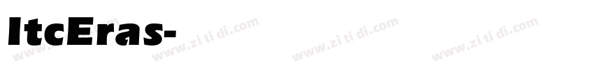 ItcEras字体转换