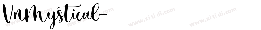 VnMystical字体转换