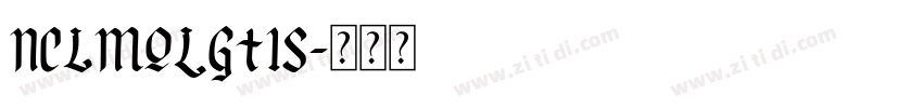 NCLMolgtis字体转换