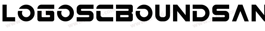 logoSCboundsans字体转换