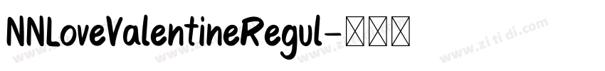 NNLoveValentineRegul字体转换