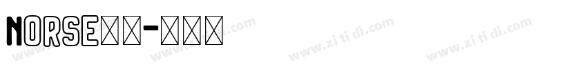 Norse字体字体转换