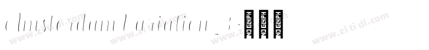 AmsterdamVariation_3字体转换