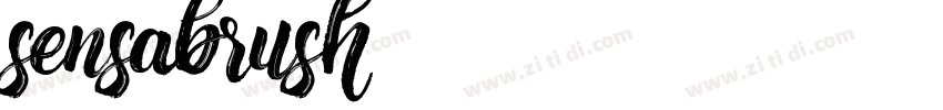 sensabrush字体转换