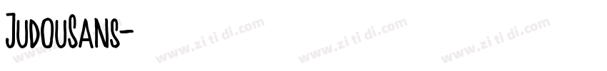 JudouSans字体转换