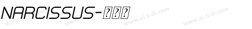 Narcissus字体转换