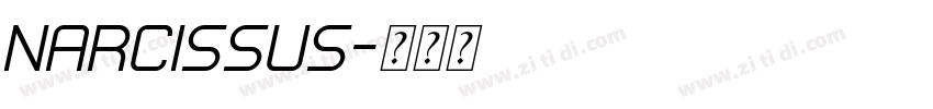 Narcissus字体转换